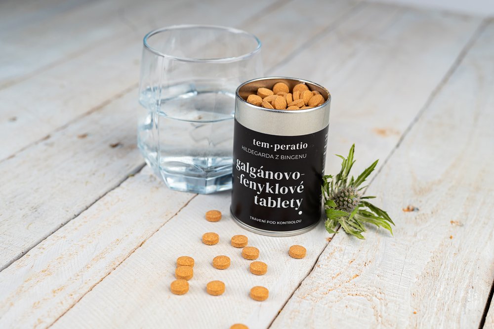 Galgánovo – fenyklové tablety